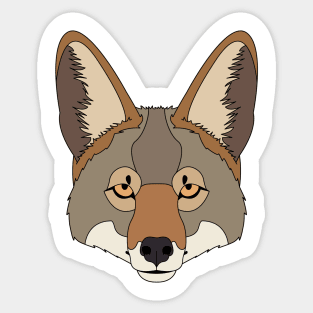 Coyote Sticker